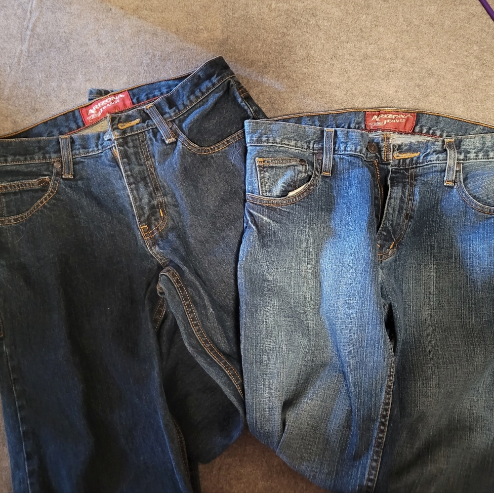 Arizona jeans 2 pair 29x32